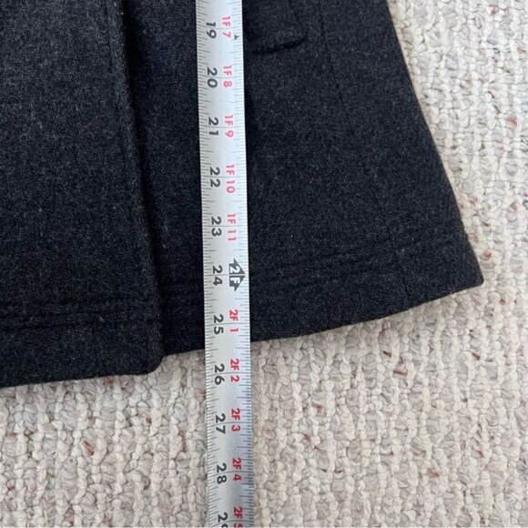 J. Crew Stadium Cloth Nello Gori Double Breasted Wool Pea Coat - Picture 11 of 14